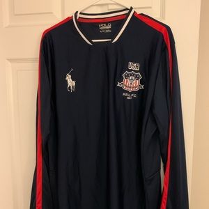 POLO SPORT RALPH LAUREN Jersey performance USA LONGSLEreferance Sizes xL